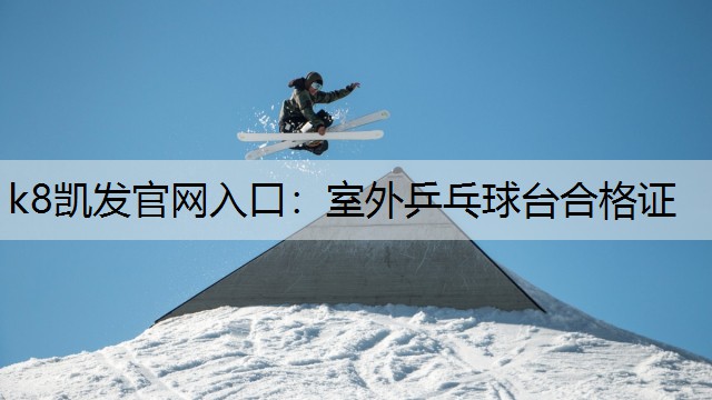 k8凯发官网入口：室外乒乓球台合格证