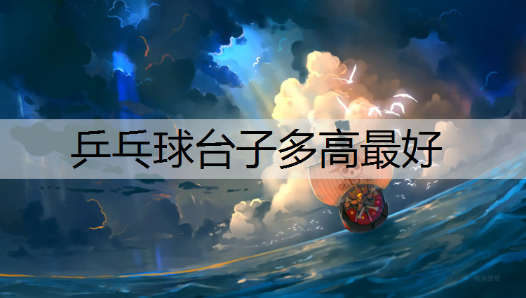 乒乓球台子多高最好