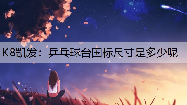 乒乓球台国标尺寸是多少呢