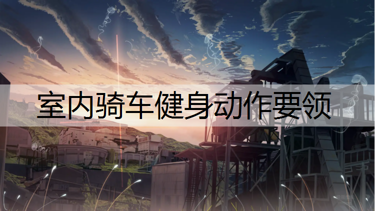 室内骑车健身动作要领