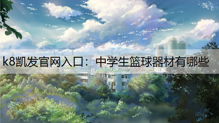 中学生篮球器材有哪些